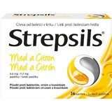 Strepsils Miele e Limone 36 pastiglie