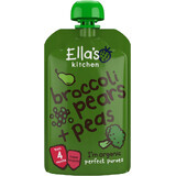 Ella's Kitchen Bio Pere, piselli e broccoli 120 g