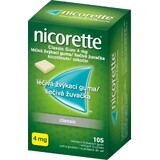 Nicorette® Classic Gum 4 mg, gomma da masticare medicinale 105 pezzi