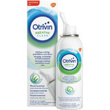 Otrivin Breathe Clean Acqua di mare isotonica all'aloe vera per la pulizia nasale 100 ml