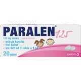 Paralen ® 125 mg, 1 x 20 tabletten