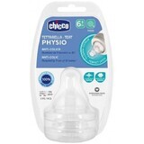 Chicco Perfect 5/Benessere Fisiologico succhietto per biberon 6m+ 2 pz.