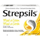 Strepsils miele e limone 24 compresse