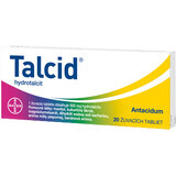 Talcid mnd 500 mg 20 comprimidos