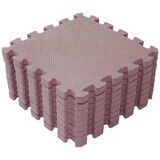 Tappeto Baby Dan gioco Dusty Rose 90x90cm Dusty Rose 9 pezzi