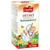 Apotheke Tisana biologica per bambini, camomilla, 20 x 1 g