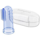 BabyOno Toothbrush toothbrush with finger toothbrush with blue box