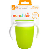 Munchkin Junior 360° tazza non scorrevole 12m+, verde 207ml