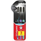 Toothbrush Colgate Slim Soft Charcoal trio 3 pcs