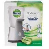 Dettol Dispenser per sapone senza contatto + Aloe Vera e Vitamina E 250 ml