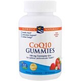 CoQ10 Gomme 100 mg ubiquinone fragola (60 gommine) Nordic Naturals