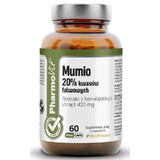 Mumio 20% fulvic acids 60 capsules PharmoVit Clean Label