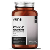 Vitamine K2 MK-7 200mcg 60 gélules UNS