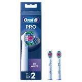 Spazzolino elettrico 3D White, 2 pezzi, Oral-B