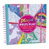 Libro di attività riutilizzabile Magic Multi Play Rainbow Fairy, 3 anni+, Floss & Rock