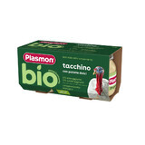 Piure Bio din curcan si cartofi, 2 x 80g, Plasmon