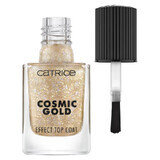 Top coat Effetto Oro Cosmico, 030, Luce Celeste, 10,5 ml, Catrice