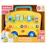 Autobus con suoni e luci, 6 mesi+, Winfun