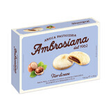 Cookies with cocoa cream and hazelnuts Fiori di Neve, 140 g, Ambrosiana