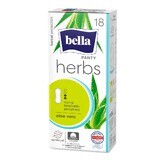 Assorbenti giornalieri con aloe vera Panty Herbs, 18 pezzi, Bella