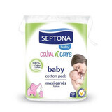 Dischetti di cotone per neonati Septona Baby, 50 pezzi, Septona