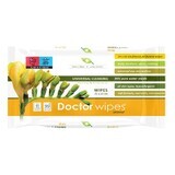 Doctor Wipe's Salviette umidificate multiuso al profumo di fresia, 50 pezzi