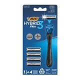 Rasoio da uomo Hybrid Flex3, 1 pz, BIC