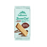 Wafer con crema al cacao senza zucchero, 45 g, Galbusera