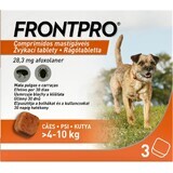 FRONTPRO® compresse masticabili antiparassitarie per cani (4-10 kg) 1×3 tbl, compresse antiparassitarie