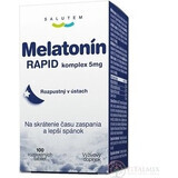 Complesso di melatonina RAPID 5mg SALUTEM 1×100 tbl