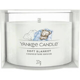 Yankee Candle - Candela votiva in vetro Soft Blanket 1×37 g, candela profumata