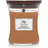 WoodWick Lumânare medie Santal Myrrh 1×275 g, lumânare parfumată