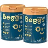 Beggs 2 lapte de urmărire, Beggs box+ pexeso 3×800 g, lapte de urmărire