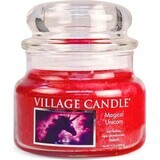 Village Candle Candela profumata in vetro - Magical Unicorn, media 1×1 pz, candela profumata