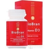 BioBran Plus vitamina D3 1×90 tbl, integratore alimentare