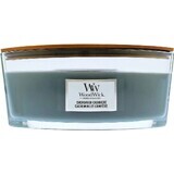 WoodWick Boat lumânare Evergreen Cashmere 1×453,6 g, lumânare parfumată