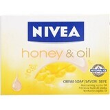 NIVEA Honey&Oil Solid Soap 100g 1×100 g, solid soap