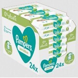 Pampers Sensitive Box Lingettes Sans Plastique 24x52pcs 24×52 pcs