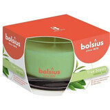 Bolsius Aromatic 2.0 Candela profumata in vetro con tè verde 1×1 pz, dimensioni 90 x 63 mm