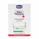 Baby Moments Sensitive dermatological rice starch for bath, 250 grams, +0 months, Chicco