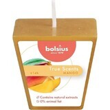 Bolsius Aromatic 2.0 Votive Mango, scented candle 1×1 pc, size 48 mm