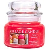 Village Candle Candela profumata in vetro - French Macaroon, piccola 1×1 pz, candela profumata