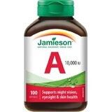 Jamieson Vitamina A 10 000 UI 1×100 tbl, integratore alimentare