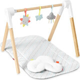 Speeldeken SKIP HOP met houten trapeze Silver Lining Cloud 0m+ 1×1 pc