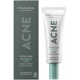 Mádara ACNE Hydra-Derm Balancing Fluid 1×40 ml, idratante naturale leggero