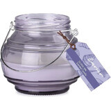 Emocio Purple glass bottle Island Spa scented candle 1×1 pc, size 115 x 100 mm