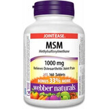 WEBBER NATURALS MSM 1000 mg BONUS 1×160 tbl, integratore alimentare