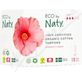 ECO BY NATY Tamponi da donna (18 pezzi) - super 1×18 pezzi