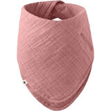 BIBS Bandana bavaglino in mussola di cotone biologico, Dusty Pink 1×1pc, bavaglino rosa