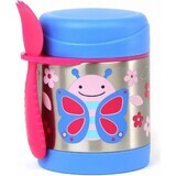 Thermos per alimenti dello Zoo con forchetta - Giraffa 12m+ 1×1 pz, thermos per alimenti